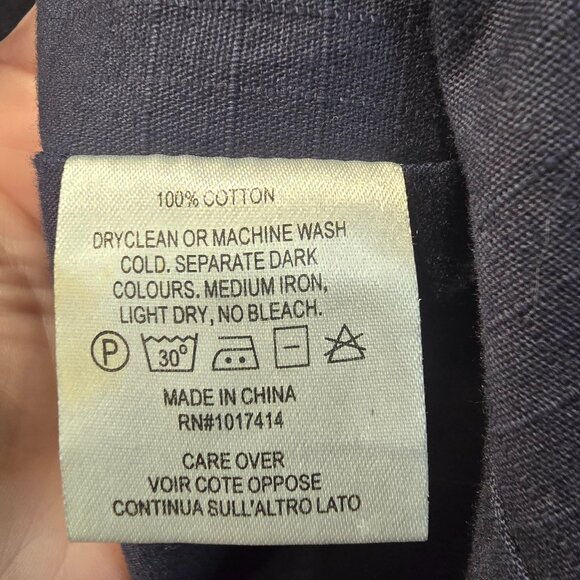 Habitual NY Denim Jacket Size 4 Pockets Lined 100% Cotton Blue - Picture 7 of 13